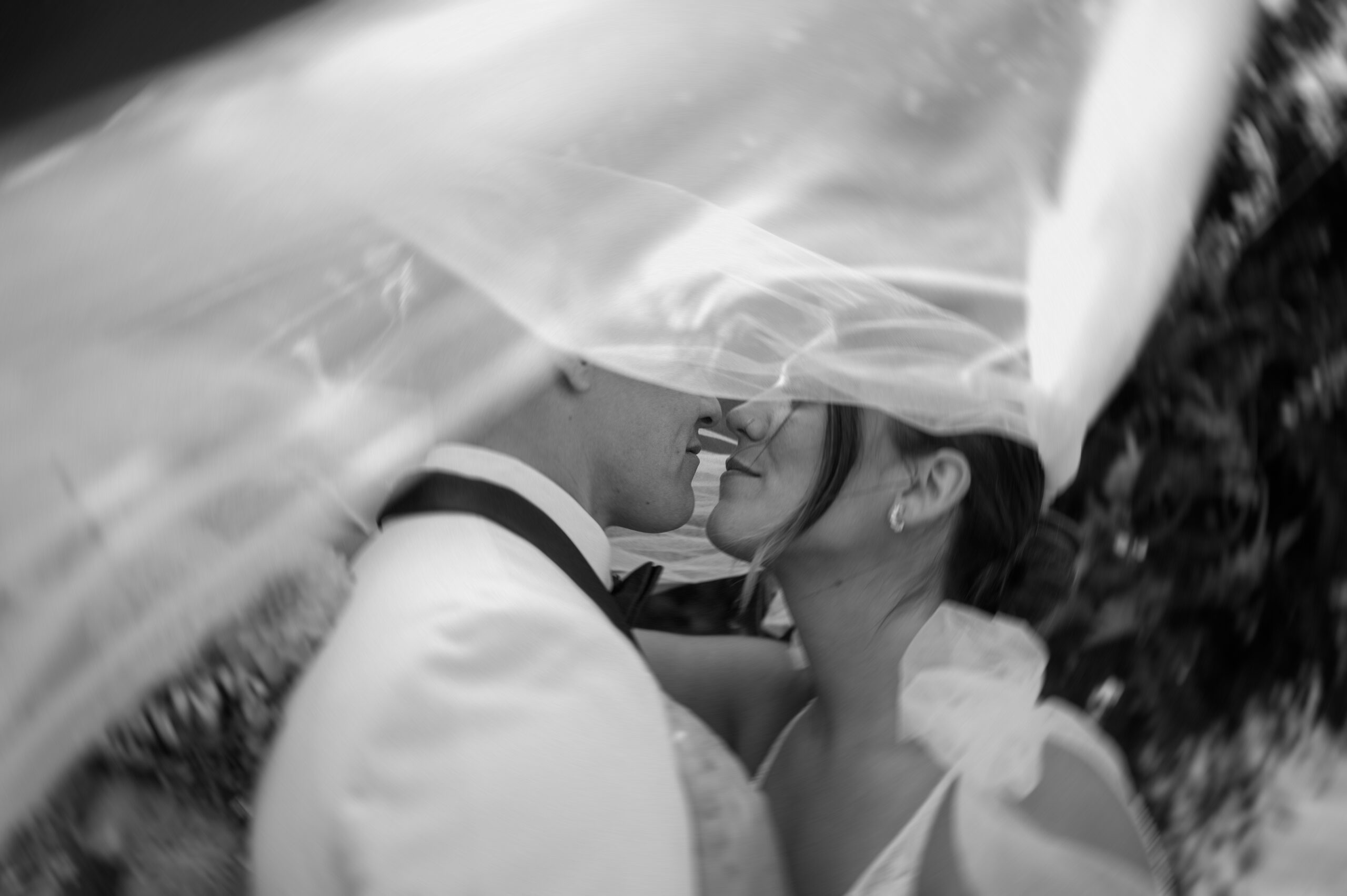 Fall backyard wedding
