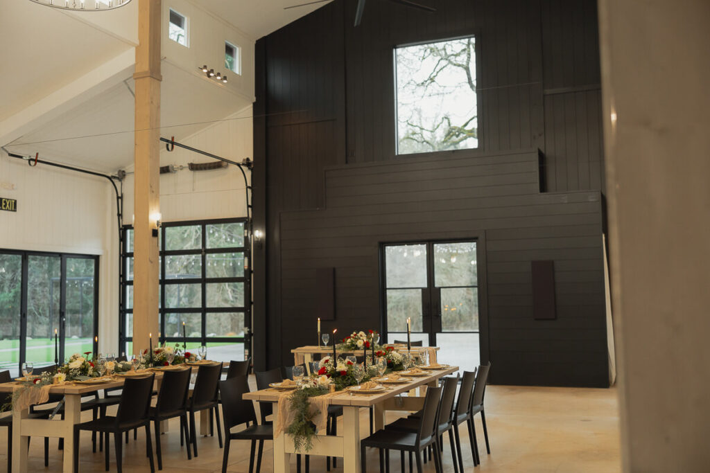 Modern Farmhouse Wedding Venue in Oregon