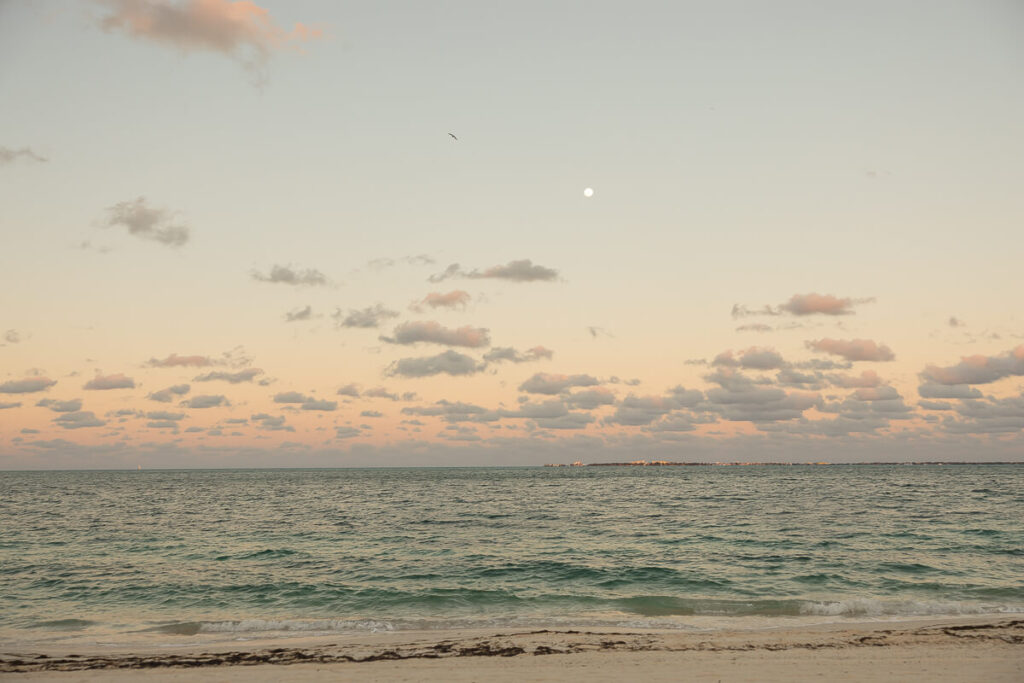 Playa Mujeres in Cancún, Mexico.