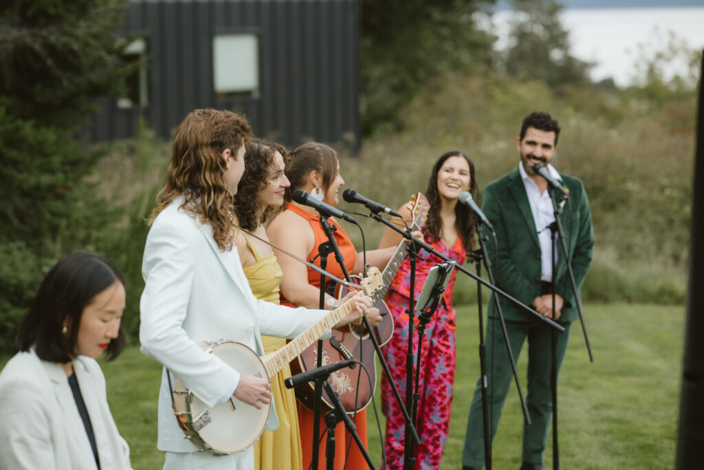 Saltwater Farm at Friday Harbor wedding ceremony