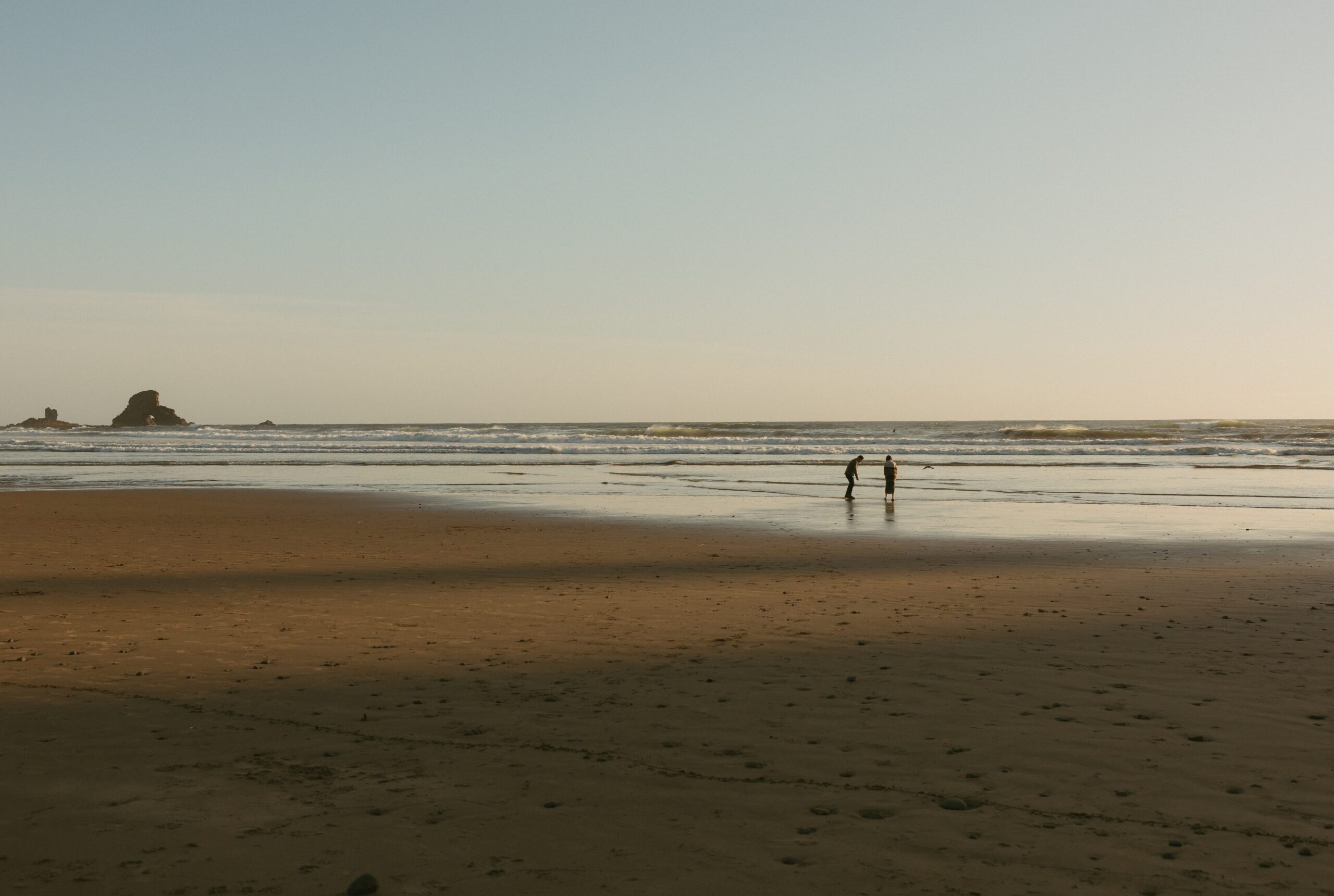 Indian beach on the Oregon Coast