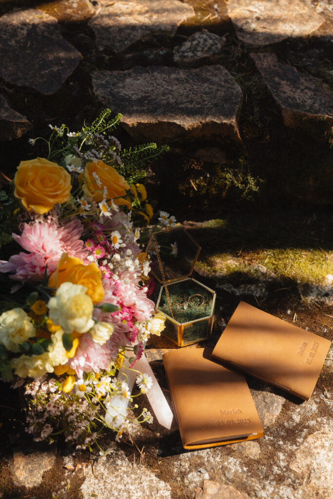Elopement details in Brookings, OR