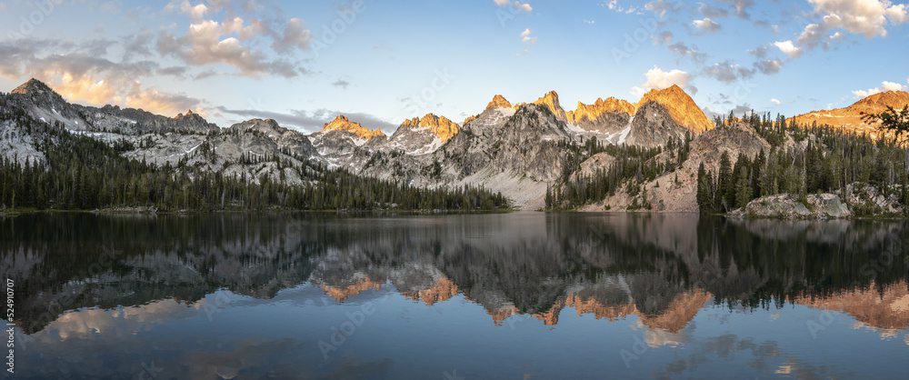 Top elopement location in Idaho is the Sawtooth Mountain Range in Stanley