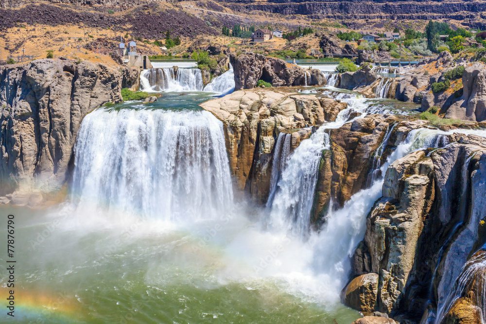 Iconic Shoshone Falls--a go to spot for Idaho elopements