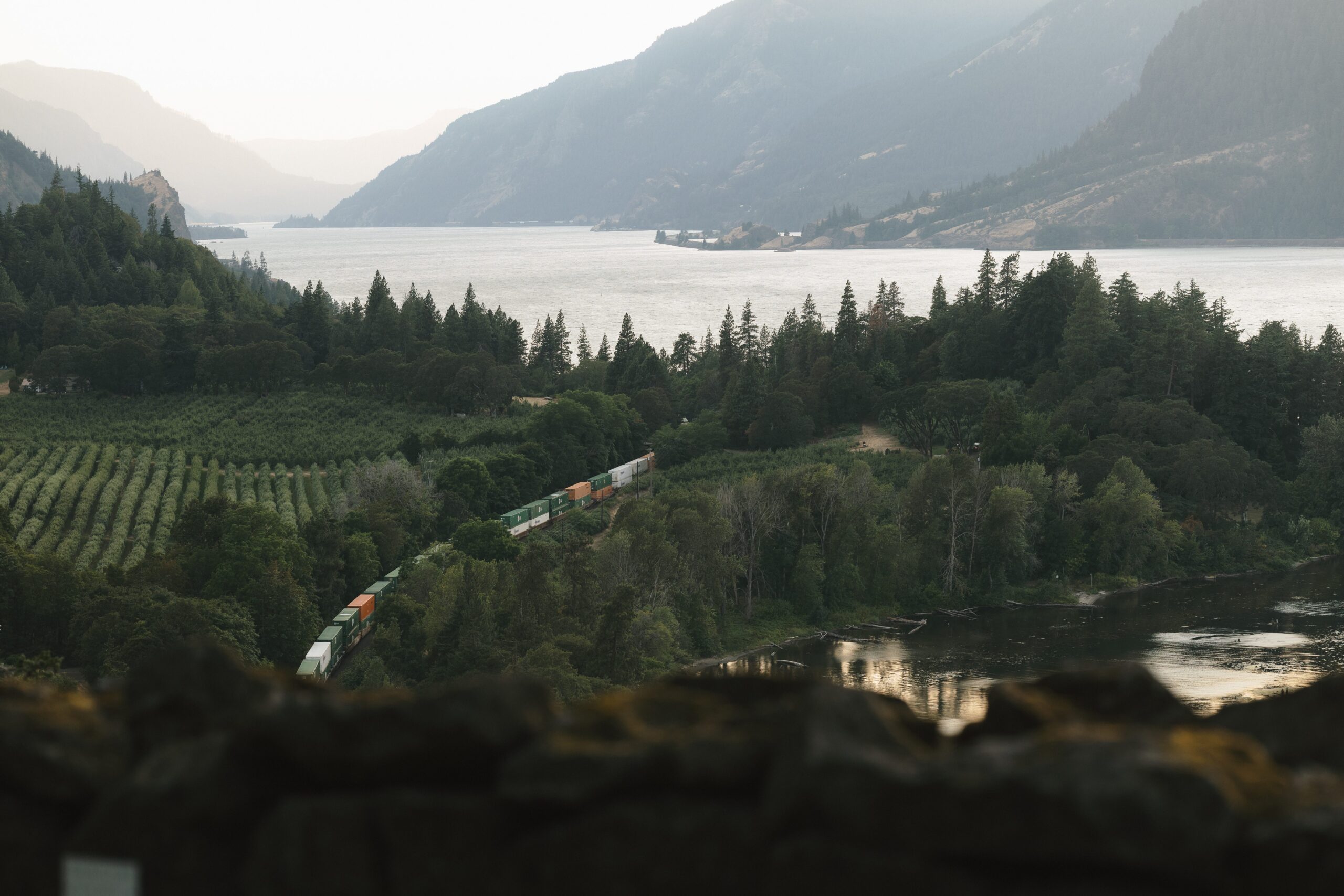 Columbia River Gorge view from The Griffin House